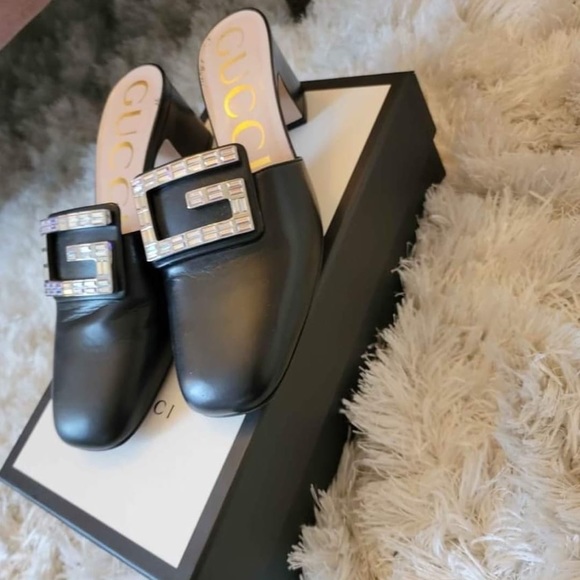 Gucci heeled slip ons - Picture 7 of 10